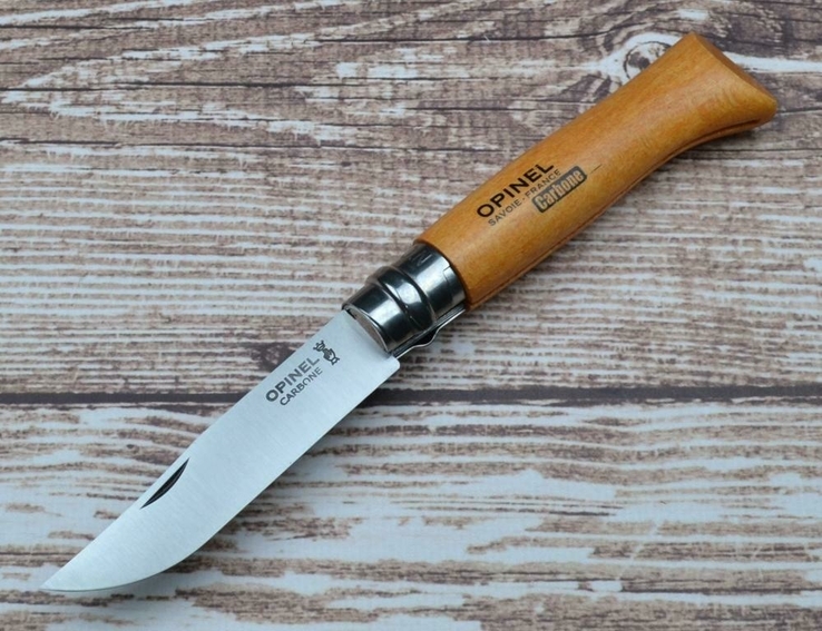 Нож Opinel Carbon Steel №8 VRN, фото №2