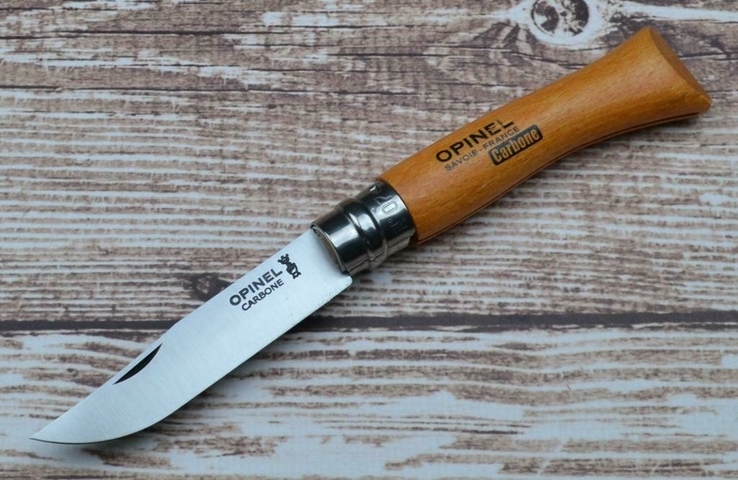 Нож Opinel Carbon Steel №7 VRN, numer zdjęcia 2