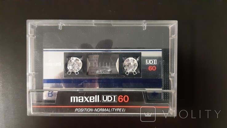 Касета Maxell UD I 60 (Release year: 1985), фото №2