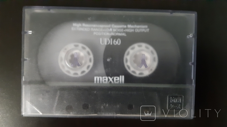 Касета Maxell UD I 60 (Release year: 1988), фото №2