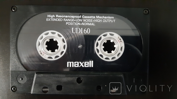 Касета Maxell UD I 60 (Release year: 1988), фото №5