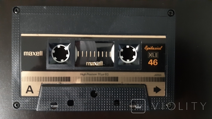 Касета Maxell XL II 46 (Release year: 1984), фото №5