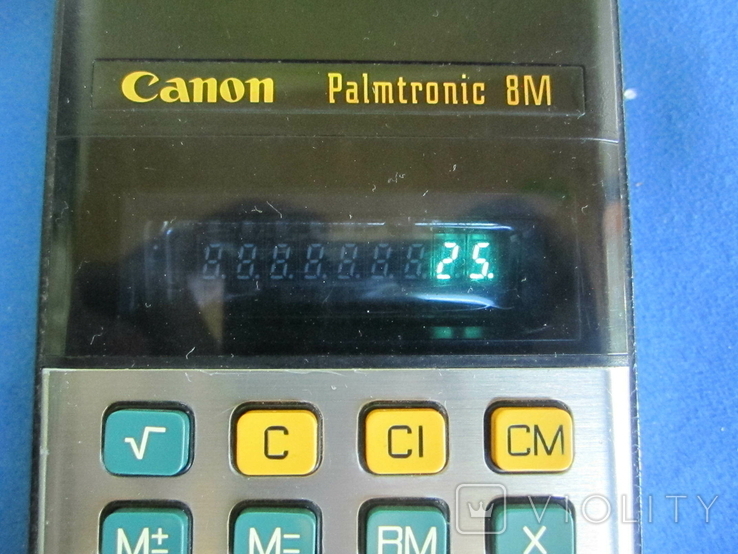 Калькулятор Canon palmtronic 8 m., фото №5