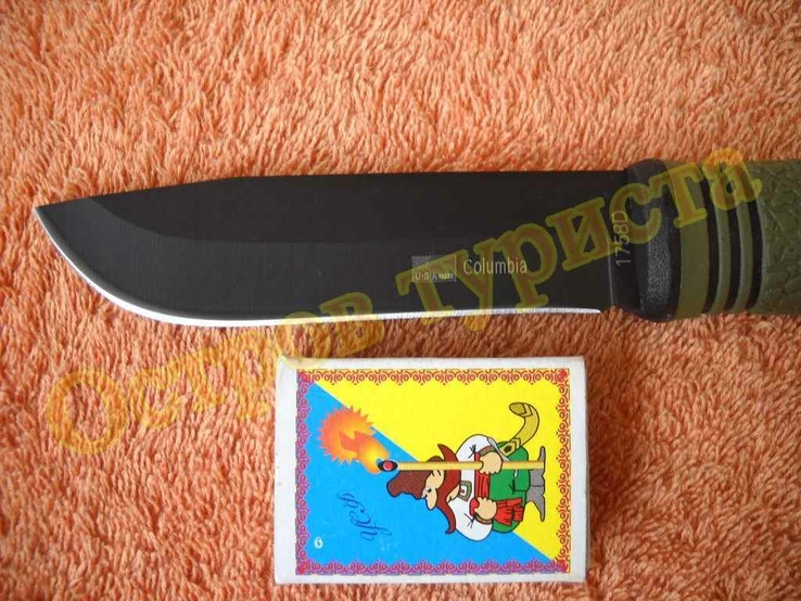 Нож тактический туристический Columbia 1758D с ножнами, фото №5