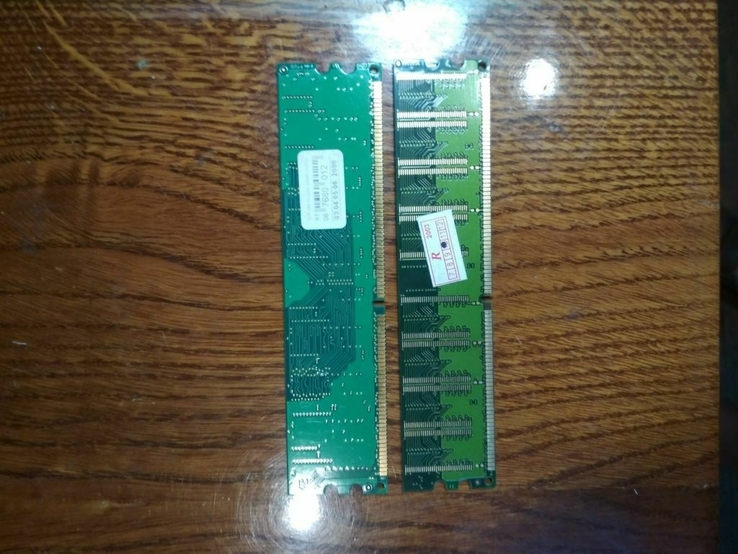 Две панки памяти DDR 256MB 400MHz, photo number 3