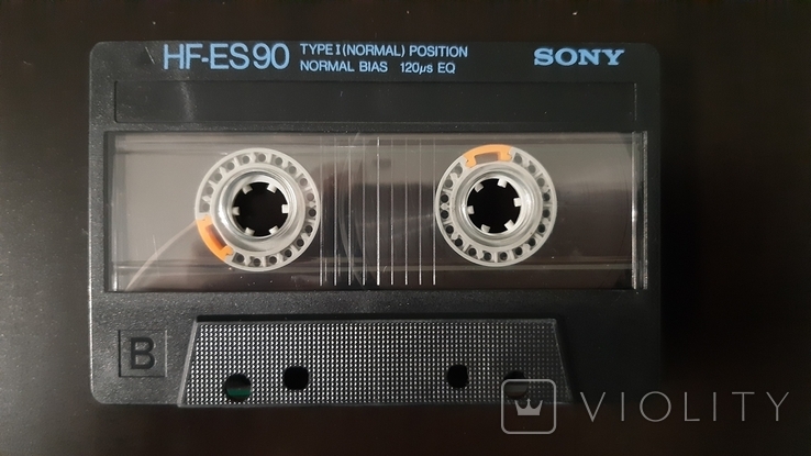 Касета Sony HF-ES 90 (Release year: 1985), фото №5