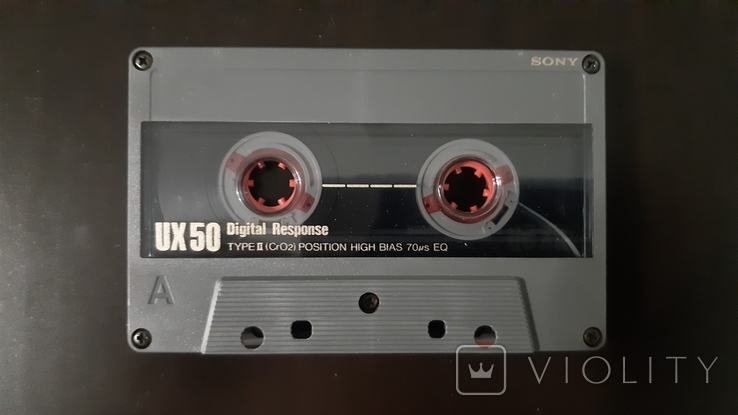 Касета Sony UX 50 (Release year: 1989), фото №5