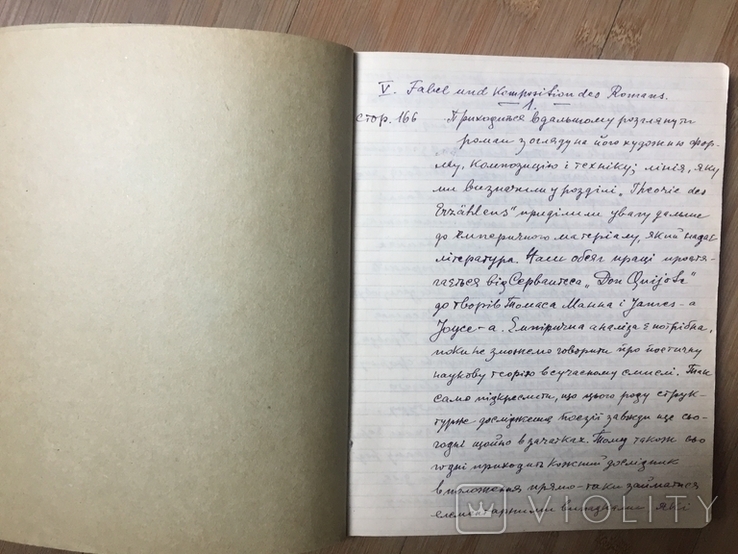 Manuscripts from 7 notebooks Lubomyr Senyk, photo number 7