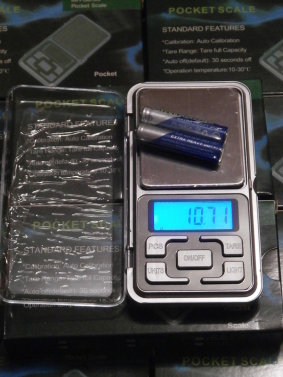 Ювелирные карманные весы Pocket Scale MH-100 0,01-100г с батерейками