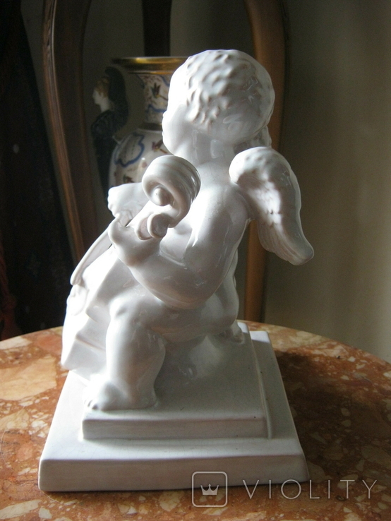 Ангел с виолончелью. к.XIX - нач.XX в. Jugendstil. Н-28., фото №10