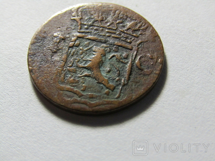 Нідерландска ІндІя 1 цент 1837 подвійний удар, фото №3