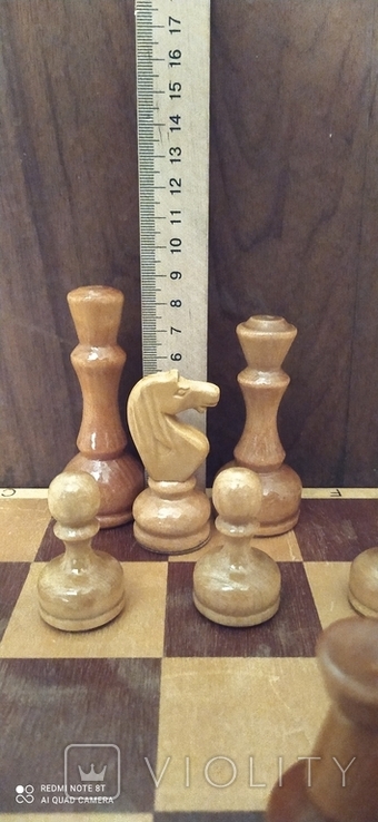 Деревянные шахматы, фото №4