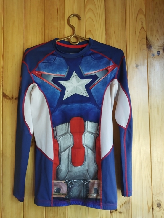 Рашгард Marvel Sandico Капитан Америка №b211, фото №2