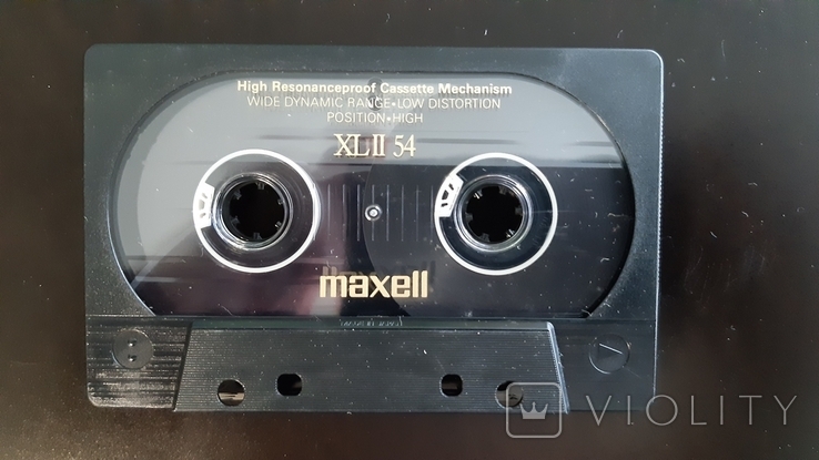 Касета Maxell XL II 54 (Release year: 1988), фото №6