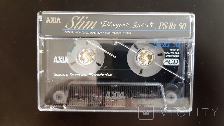 Касета Axia PS-IIs 50 (Release year: 1990), фото №2