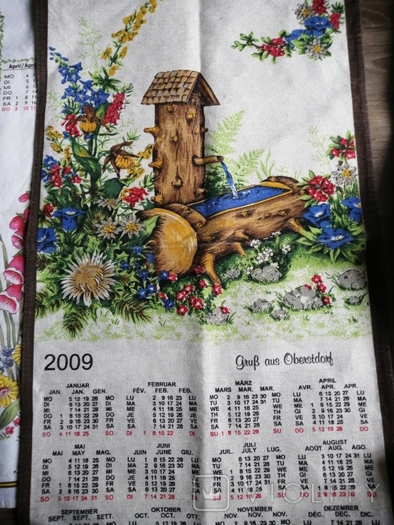 Календари 6 штук Германия, фото №4