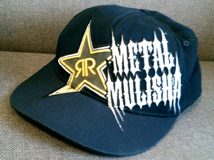 Metal Melisha - фирменная кепка, numer zdjęcia 3