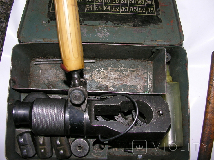 Пресс для обжимки кабеля пороховой ПВ-5, фото №11