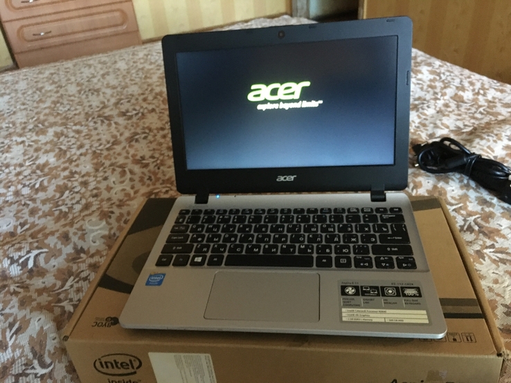 Ноутбук Acer Es1-112 IC N2840 /4GB/500GB/INTEL HD / 3,5 часа, numer zdjęcia 5