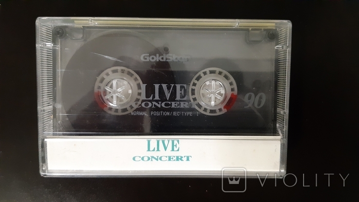 Касета GoldStar Live Concert 90 (Release year: 1993), фото №2