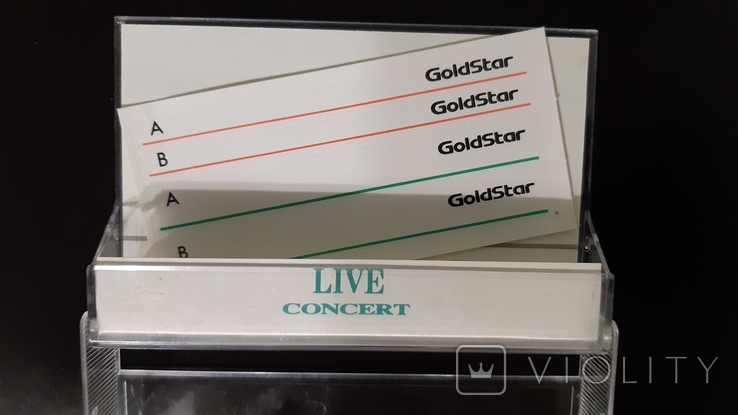 Касета GoldStar Live Concert 90 (Release year: 1993), фото №4