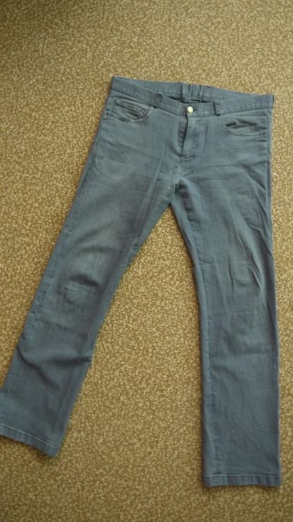 Серые мужские джинсы, фото №2