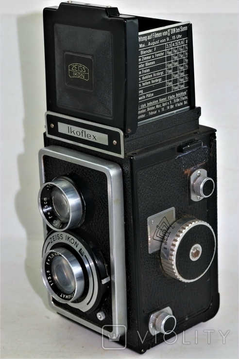 Двухобъективный аппарат Zeiss Ikon Ikoflex 1937 год, фото №3