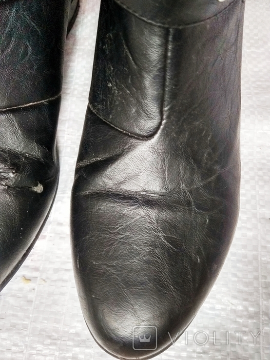 Торг демисезонные женские ботинки ботильйоны кожаные полусапожки женские р.39, фото №6