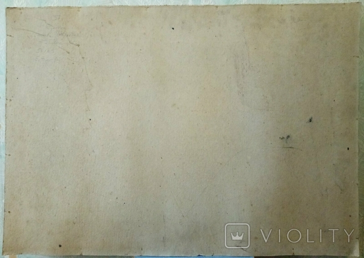Картина 100х70 "Залив Лаврентия Чукотка" Худ. Грибок Д. К. 1985г, фото №6