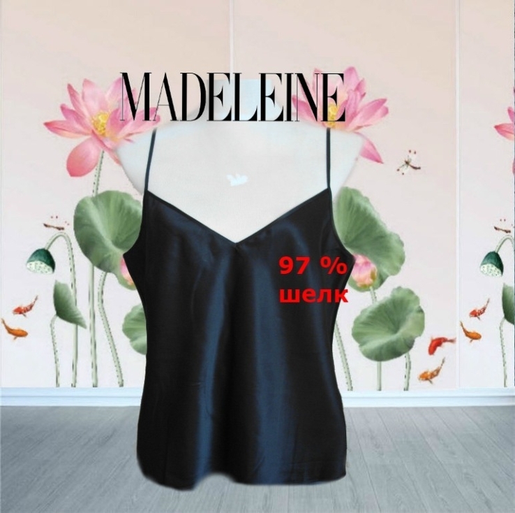 Madeleine Шелковая красивая женская майка бельевая или базовая D 46, numer zdjęcia 2