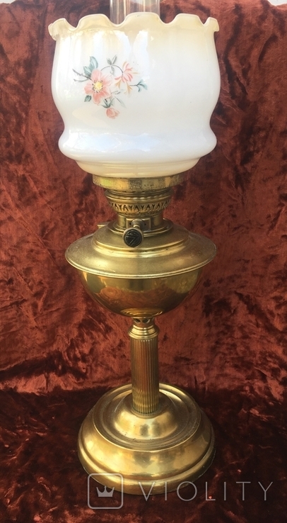 Керосиновая лампа , нач.20го века, Англия, фото №2