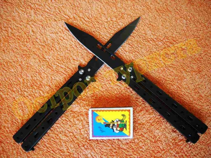 Нож-балисонг Totem 2218 (нож-бабочка), фото №5