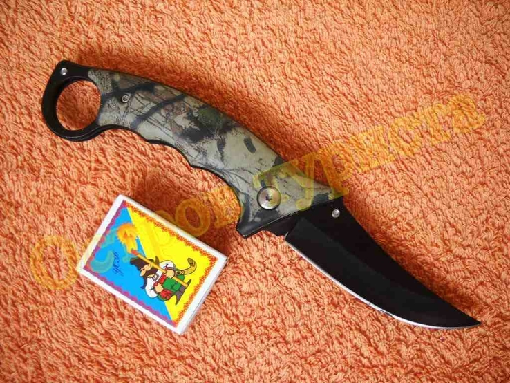 Нож складной КА 409 с чехлом, фото №4