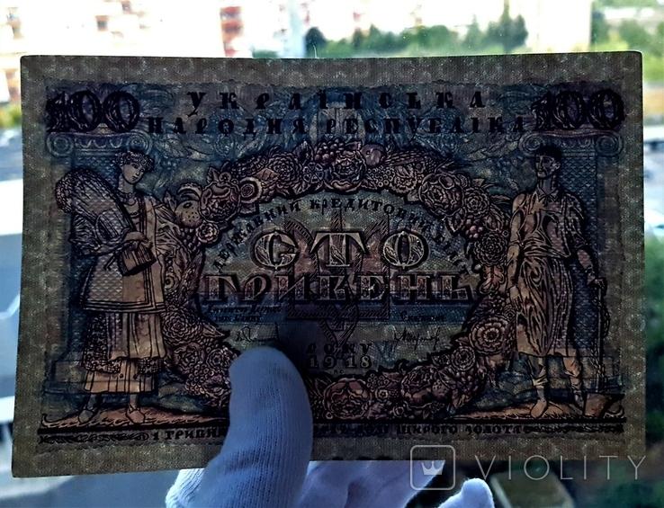 100 гривень 1918 (147), photo number 4