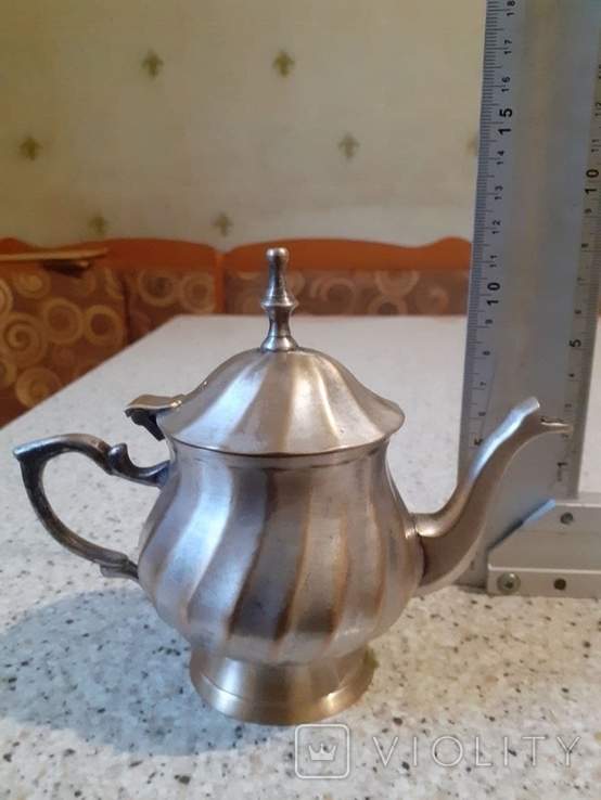 Чайник чайничек посеребренный 200 мл, фото №3