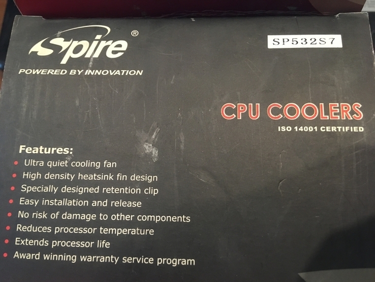 Процесорный охладитель Spire, фото №10