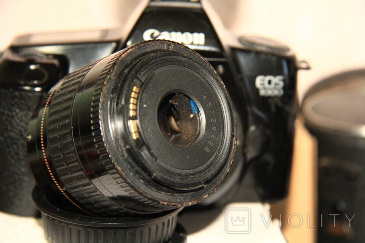 Фотоаппарат Canon 1000(Canon EF 35-80 ultrasonic,Canon Speedlite 200E), фото №5