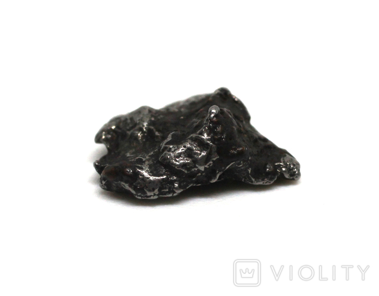 Залізний метеорит Sikhote-Alin, 0.96 г, з сертифікатом автентичності, фото №5