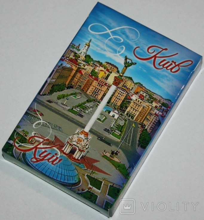 Игральные карты "Київ" (сокращенная колода,36 листов) "Supermagnit",Украина