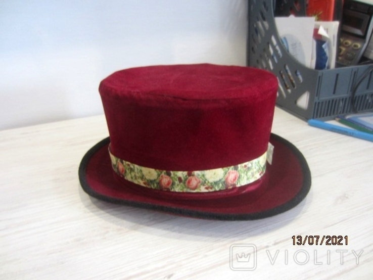 Velour top hat, photo number 3