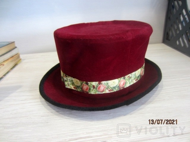 Velour top hat, photo number 2