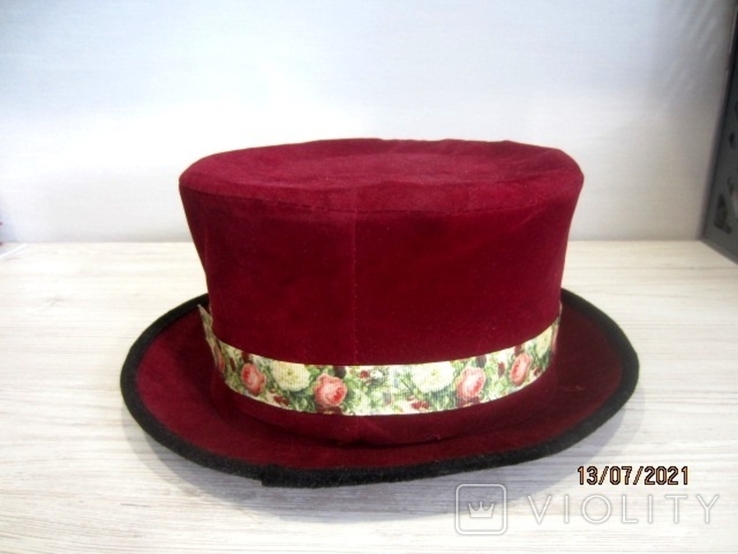 Velour top hat, photo number 5
