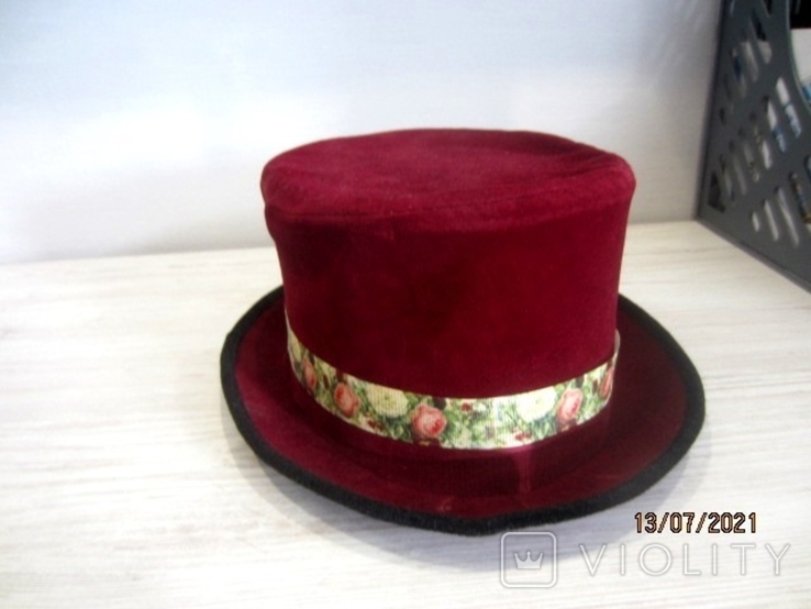 Velour top hat, photo number 6