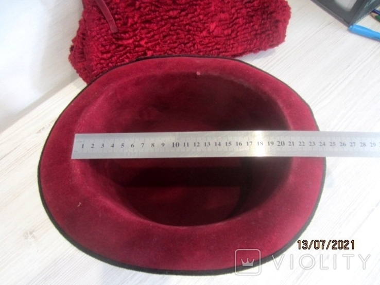 Velour top hat, photo number 10