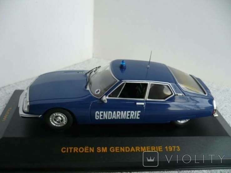  Citroen SМ - полиция Франции 1:43 IXO Models, фото №3