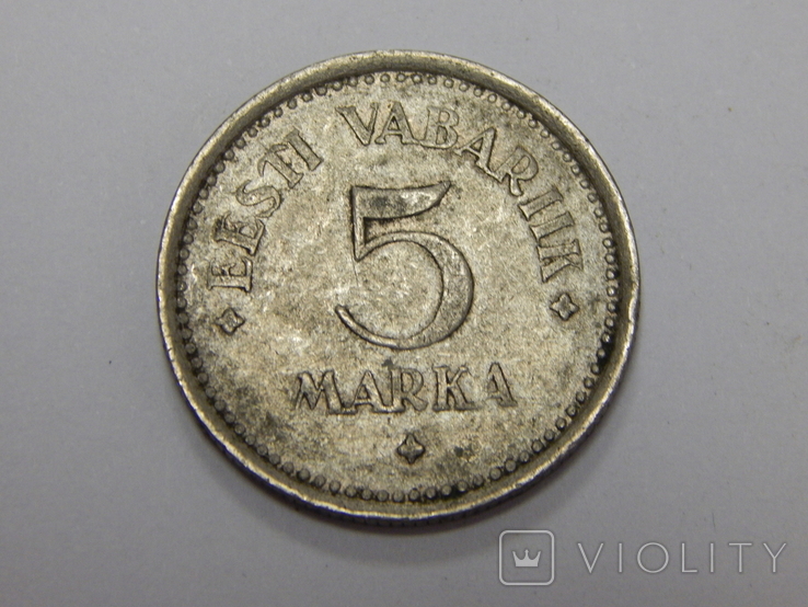 5 марок, 1922 г Эстония