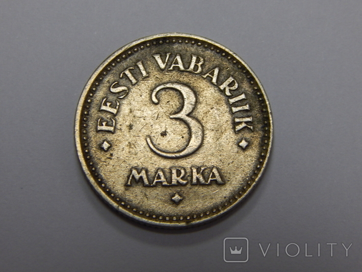 3 марки, 1925 г Эстония