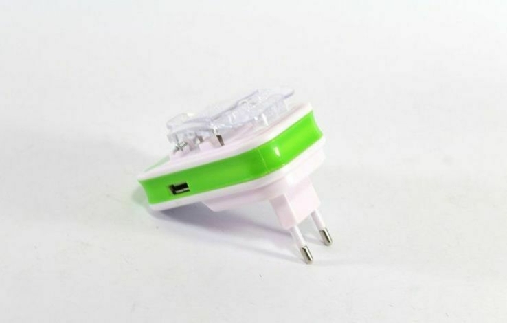 Зарядное устройство / Адаптер зарядка Жабка LCD USB, фото №3