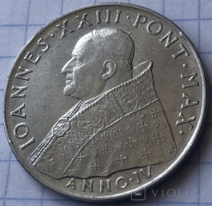 100 лир (1962 год)Ватикан.