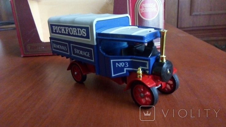 Matchbox Y- 27 1922 Foden Steam made in England (1984 год выпуска)